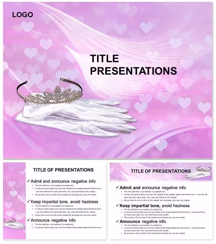 Enchanting Bal Princesses Keynote Template