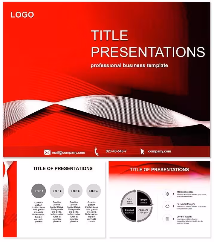 Chain Compound Keynote Template: Link Your Vision with Strength