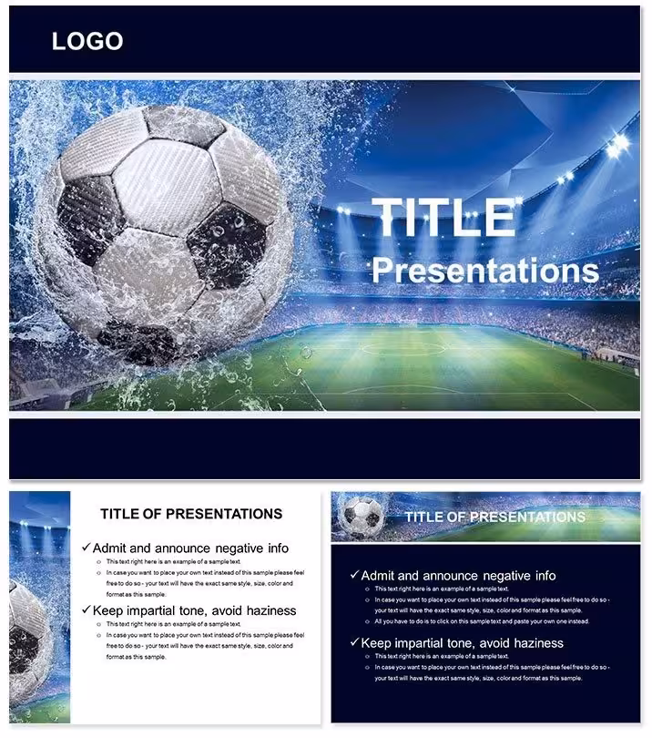 Soccer Ball Keynote Template: Goal-Oriented Designs