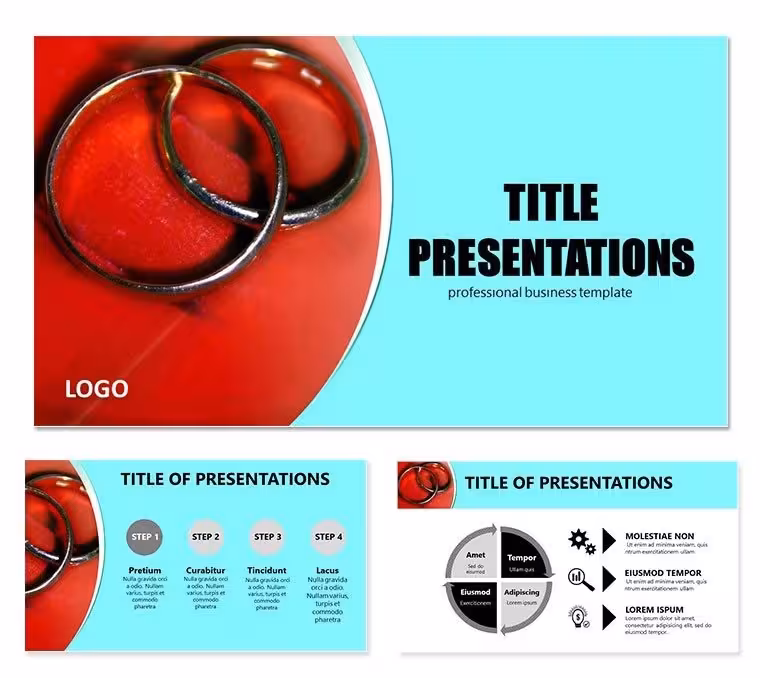 Engagement Rings presentation Keynote templates