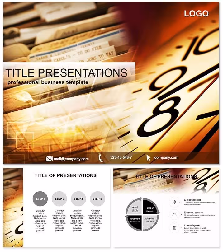 Term Debt Keynote Template