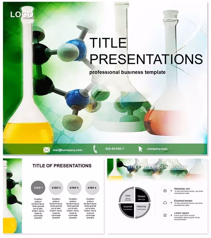 Modern Chemical Lab Keynote Template