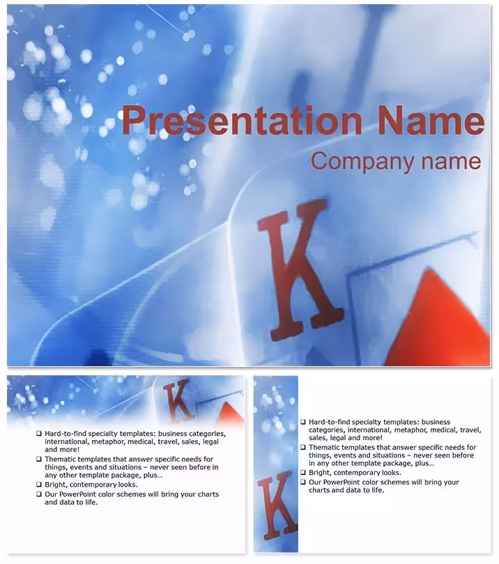 Gambling PowerPoint Template: Bet on Success