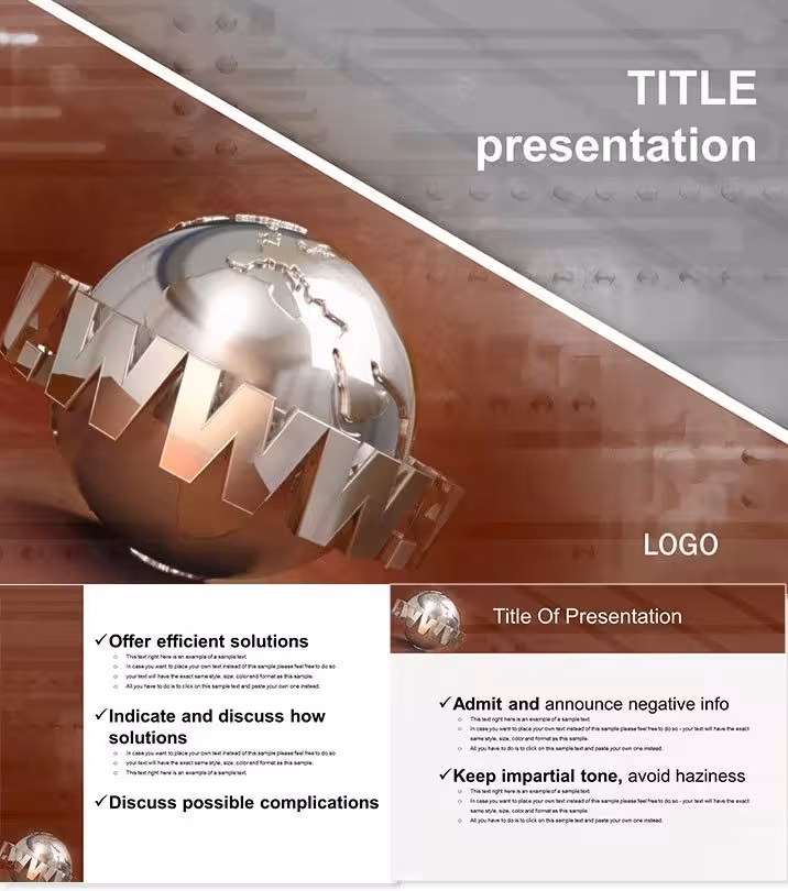Search WWW Keynote Template: Digital Discovery Hub