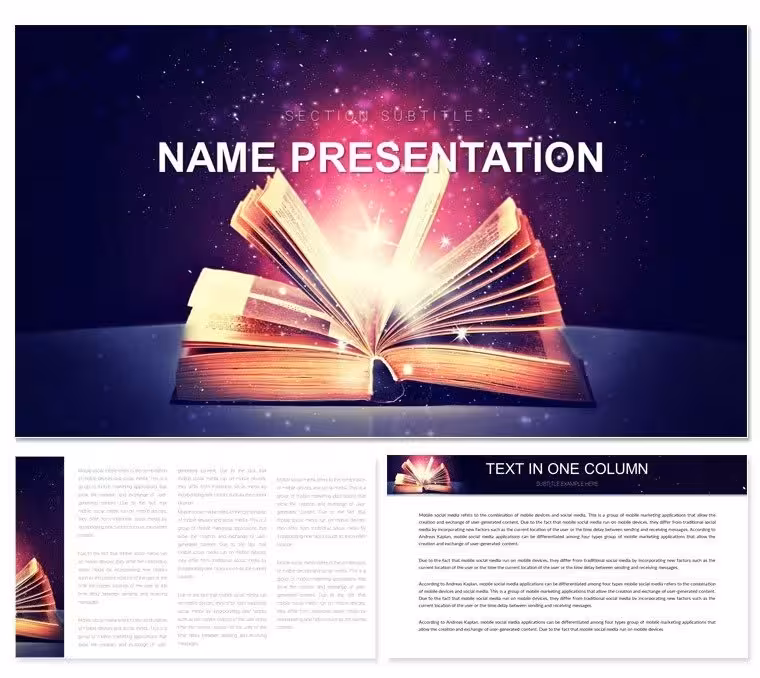 Knowledge Kit Keynote Presentation Template