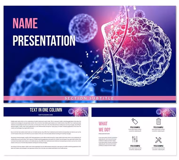 DNA and Genes templates | Keynote Themes