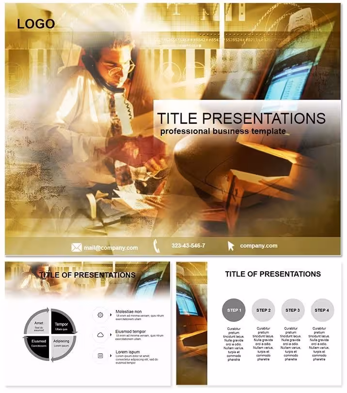 Dealer PowerPoint Template: Decode Data Dynamics