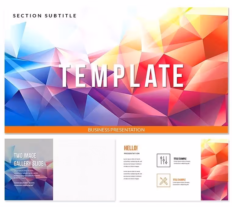 Accumulate Keynote template Presentation