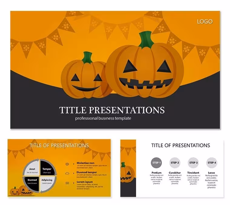 Halloween Costumes PowerPoint Template
