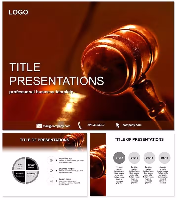 Comprehensive Legal System PowerPoint Template