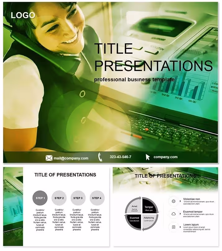 Impactful Business Communication Keynote Template