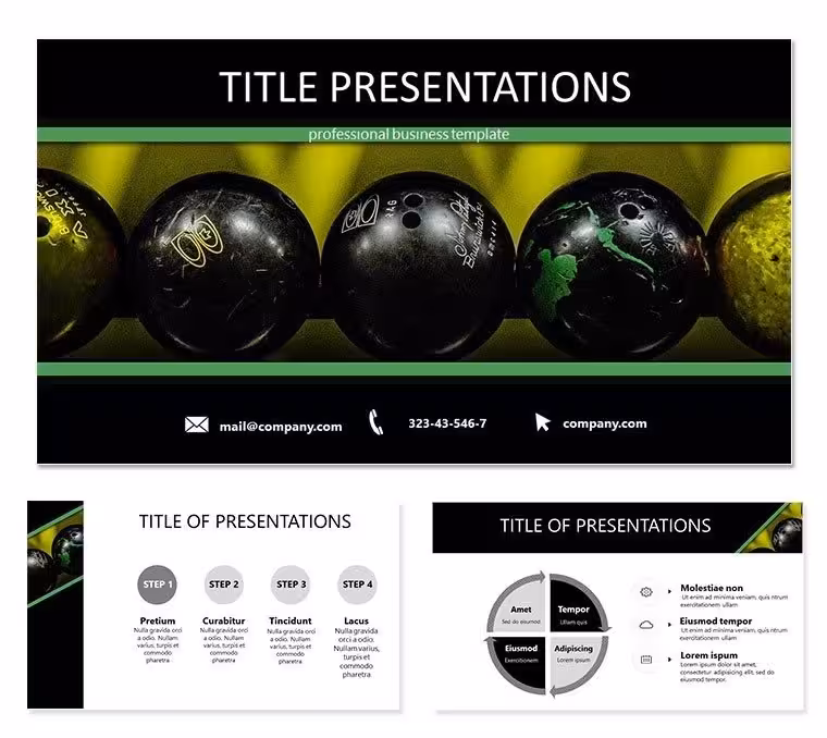 Bowling Keynote templates