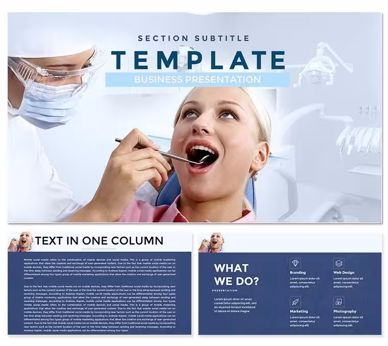 Dental clinic Keynote Presentation Template