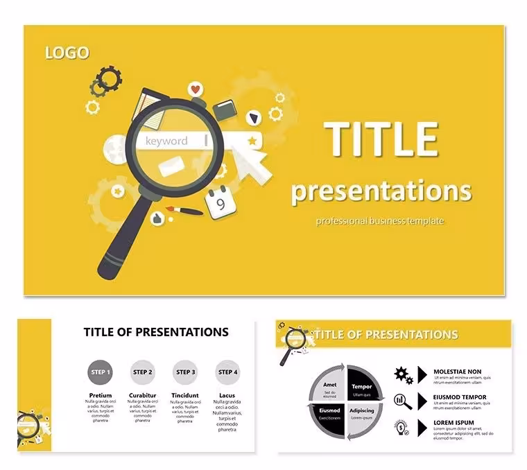 SEO Search Engine Keynote templates