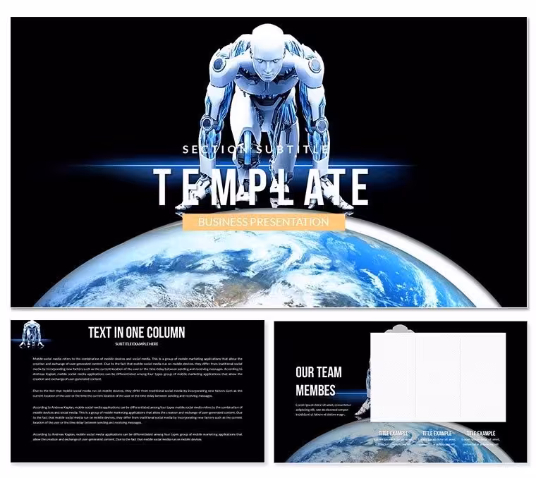 World of Robots Keynote template