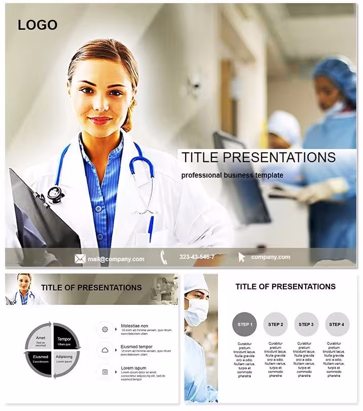 Clinical Hospital PowerPoint Template: Revolutionize Healthcare Presentations