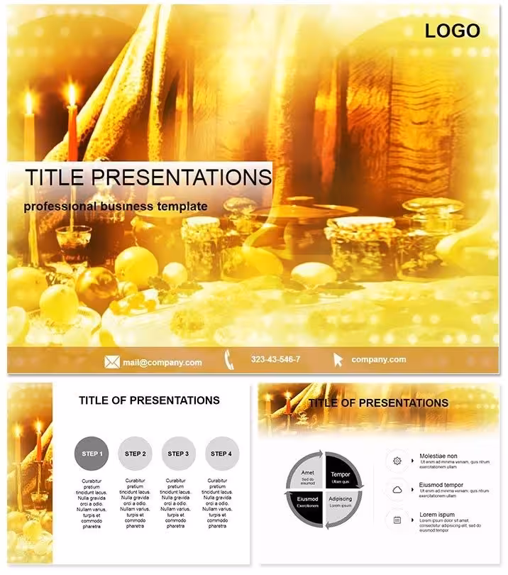 Festive Christmas: Free Keynote Template Delight
