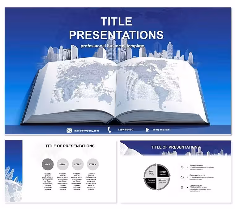 Book and the City Keynote Theme Template