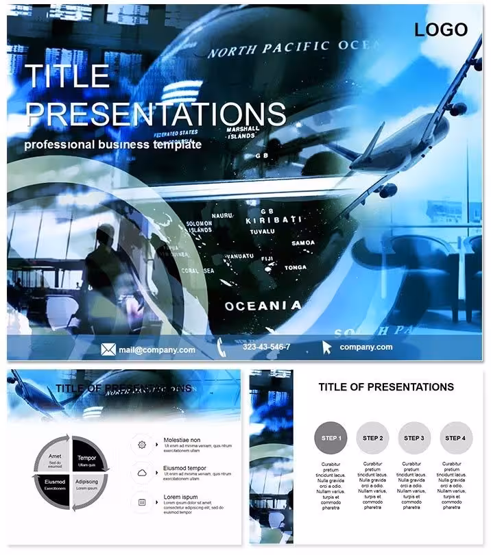 Airport Services PowerPoint Template