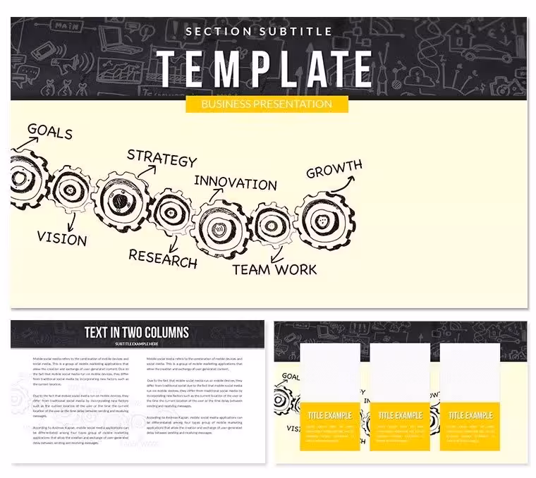 Corporate Strategy Keynote templates