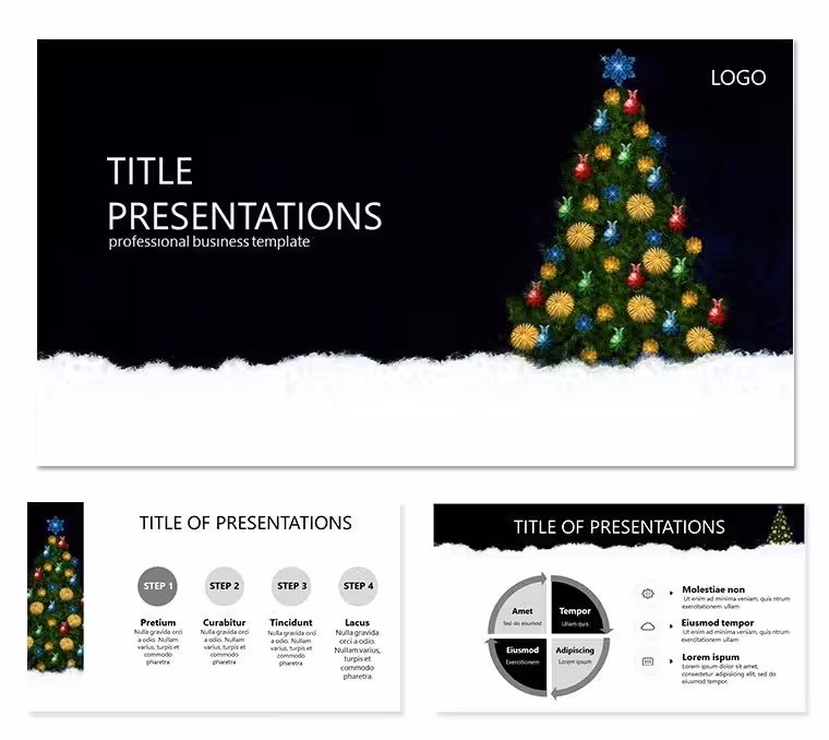 Christmas Traditions Keynote templates