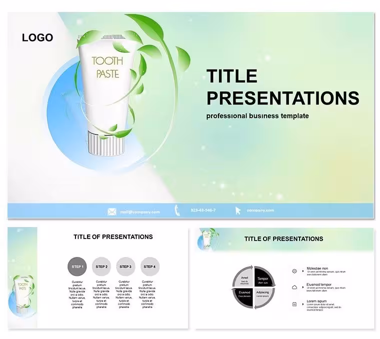 Toothpaste Mastery Keynote Template