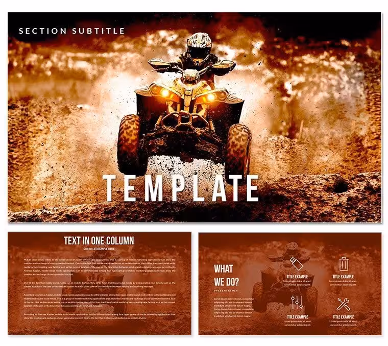 Quad Bike Keynote templates