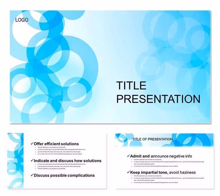 Unity Chain Keynote Template: 28 Slides