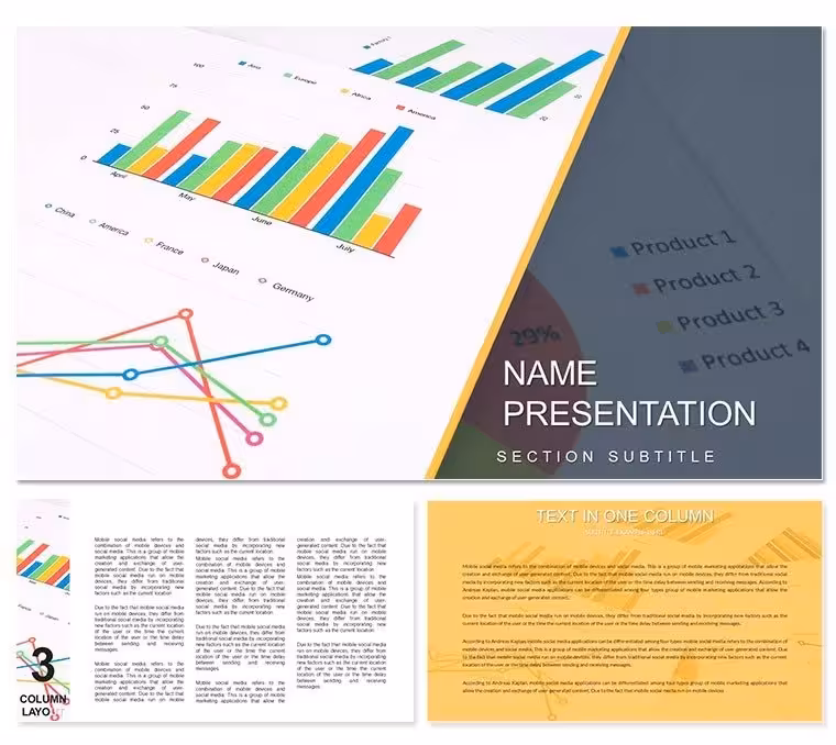 Financial Statement templates, Business Keynote Themes Presentation