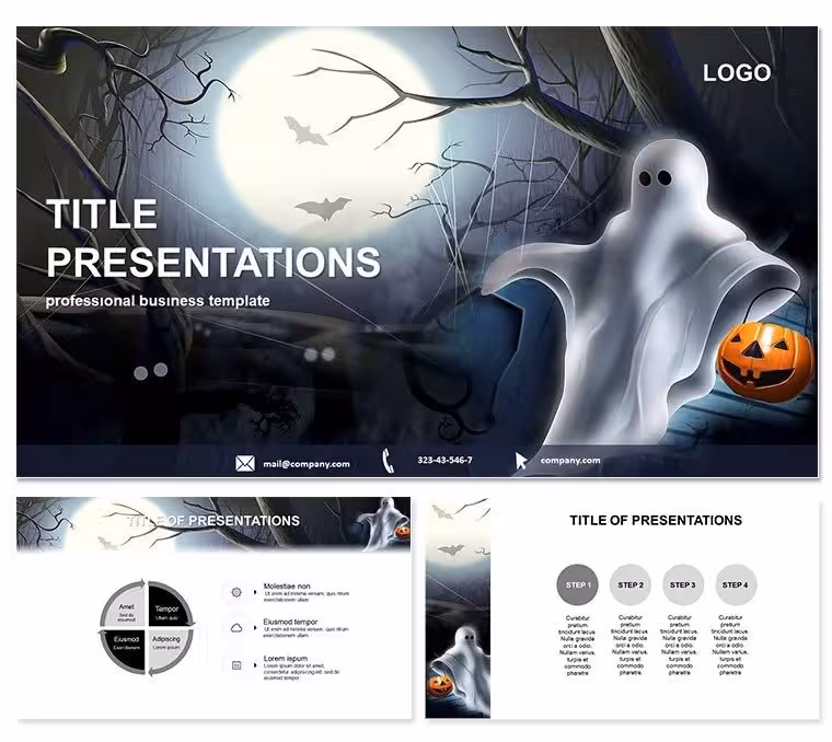 Apparition Aura Halloween PowerPoint Deck