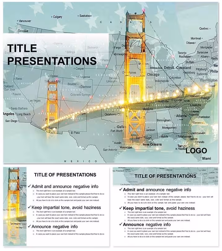 USA Bridges Abstract Keynote Template