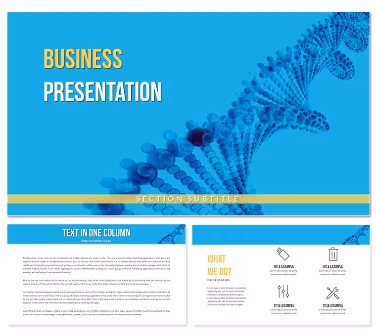 Laboratory of Medical Genetics Keynote Themes - Templates