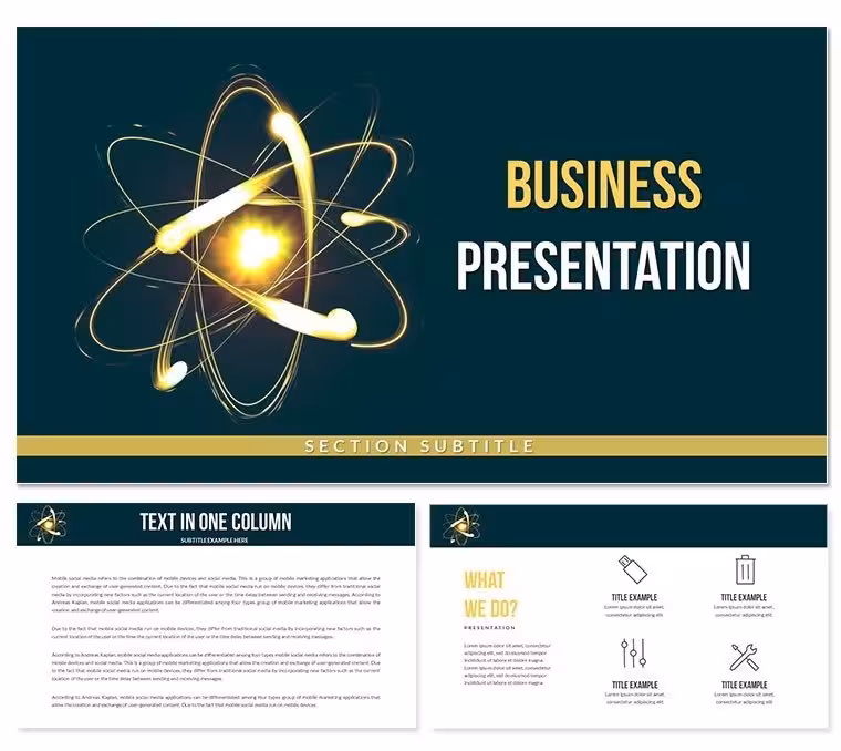 Atomic Energy Keynote Themes - Templates