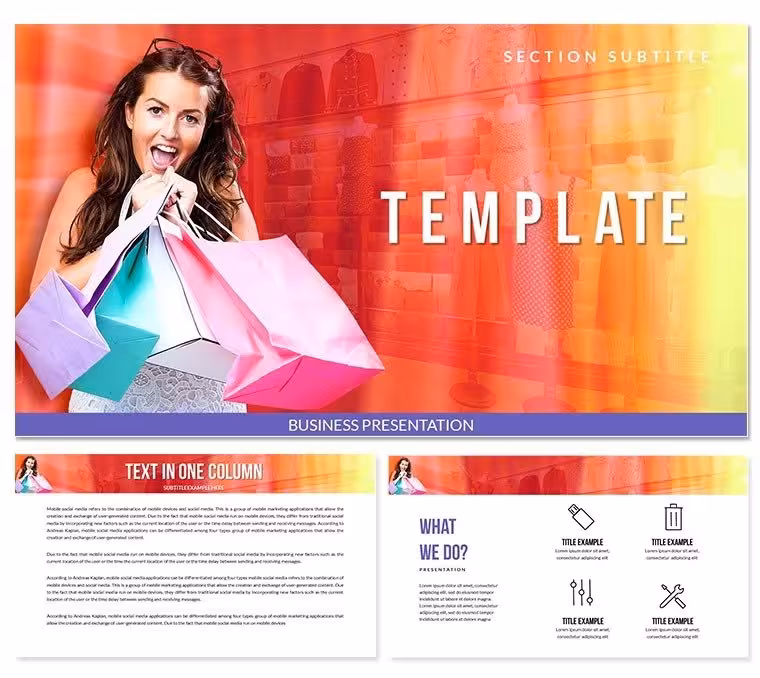 Shopping Center Keynote templates