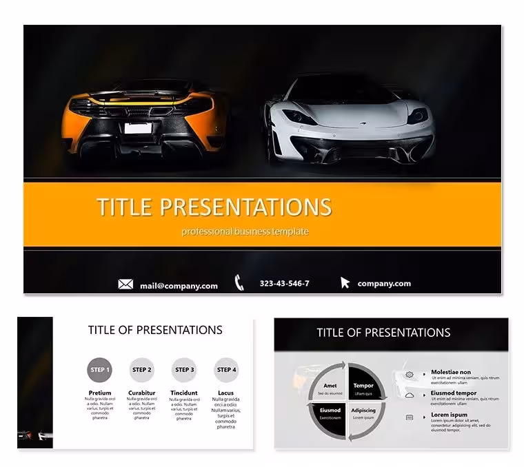 High speed Cars Keynote presentation