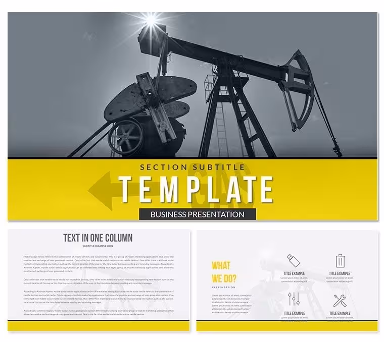 Extraction Oil and Gas Keynote Template