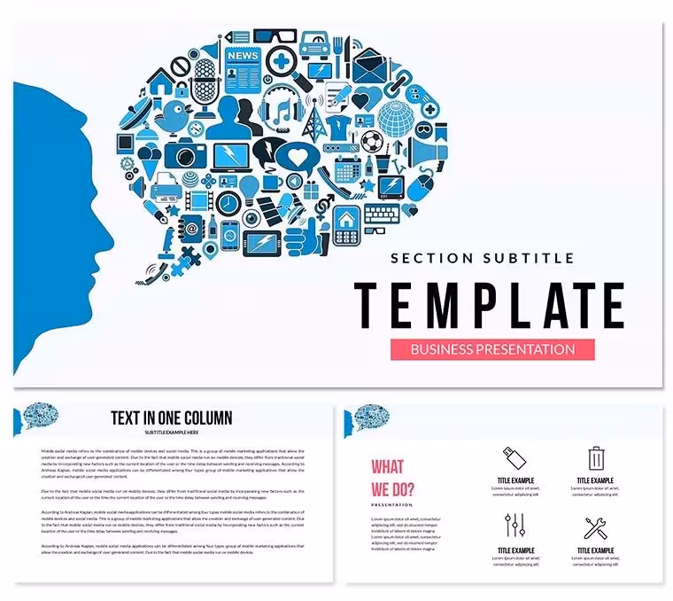 Social Club Keynote Template Presentation