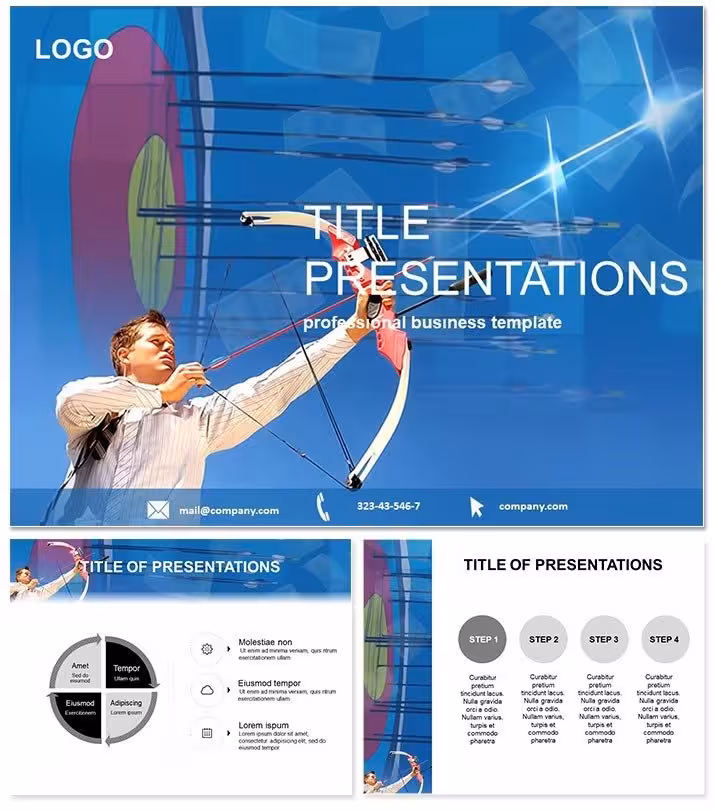 Business Starting PowerPoint Template for Founders