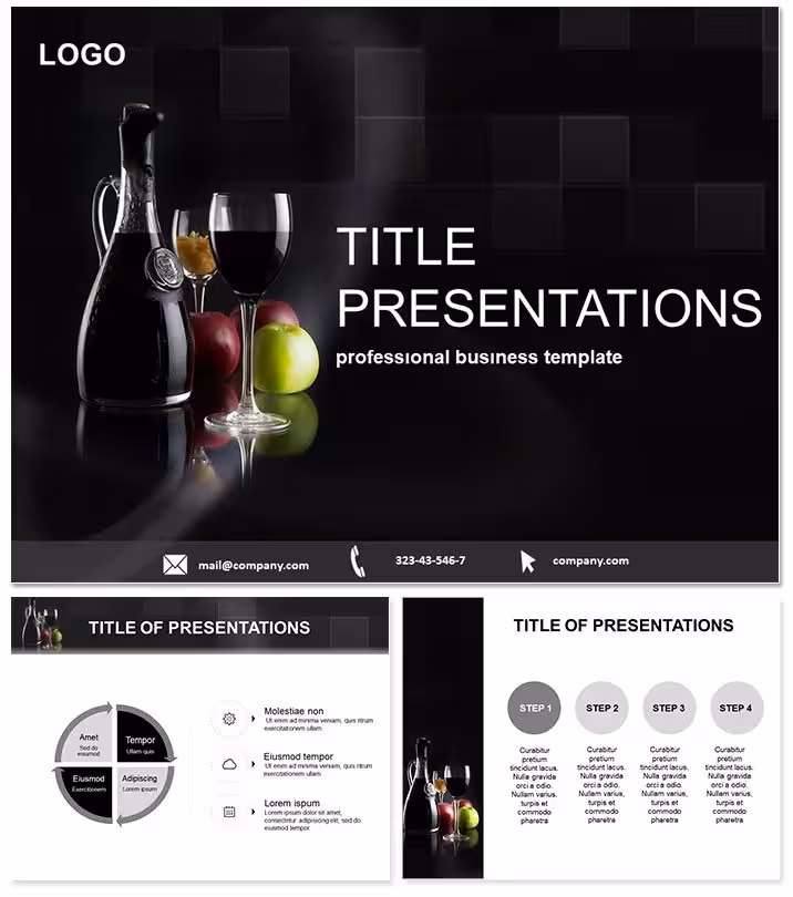 Elegant Wine Presentation Template