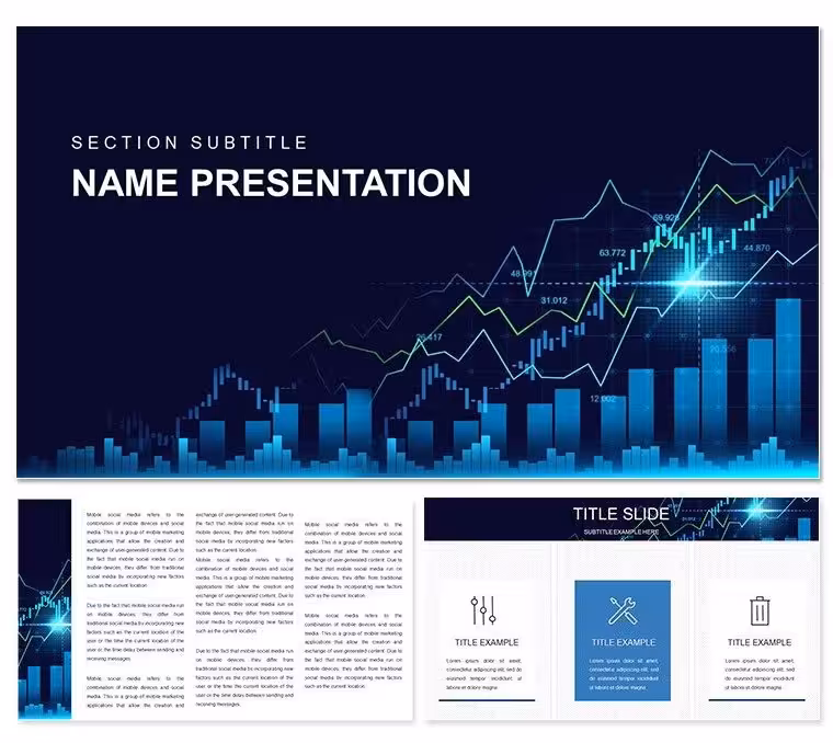 Trading Technical Analysis Keynote Template