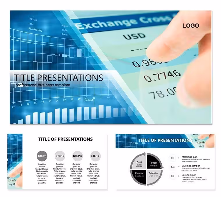 Forex Exchange Keynote Template: Trade Up Your Infographic Game