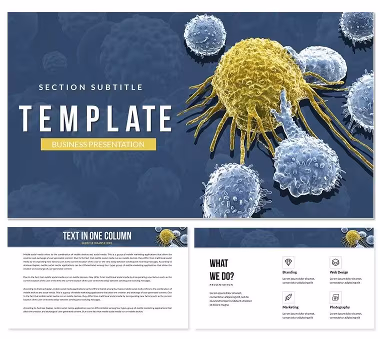 ONCOLOGY: Cancer Keynote Presentation Templates