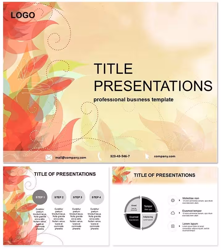 Sophisticated Arrangement Keynote Template Suite