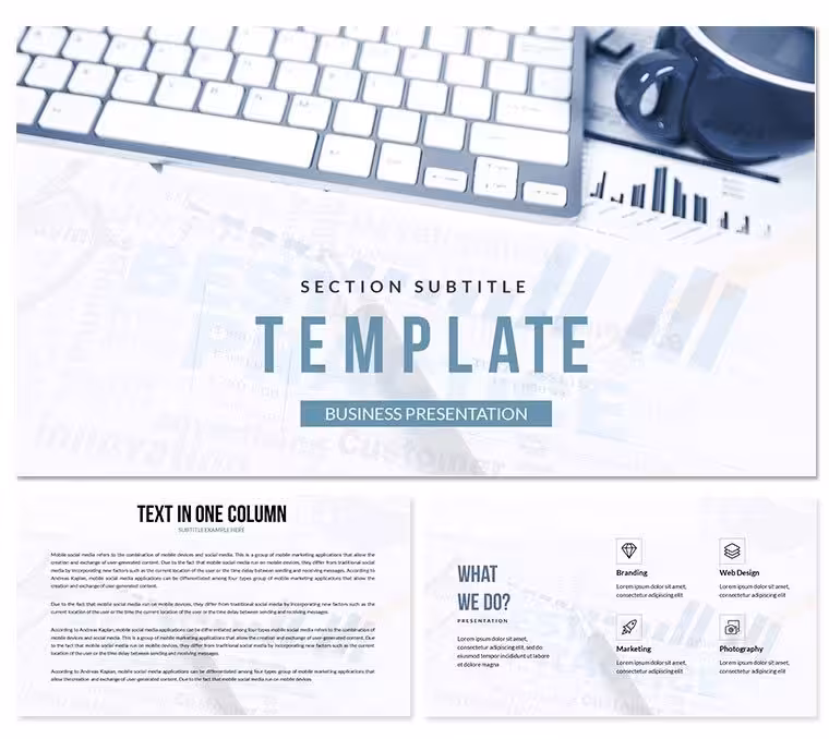 Workplace Keynote Template: Design Presentation