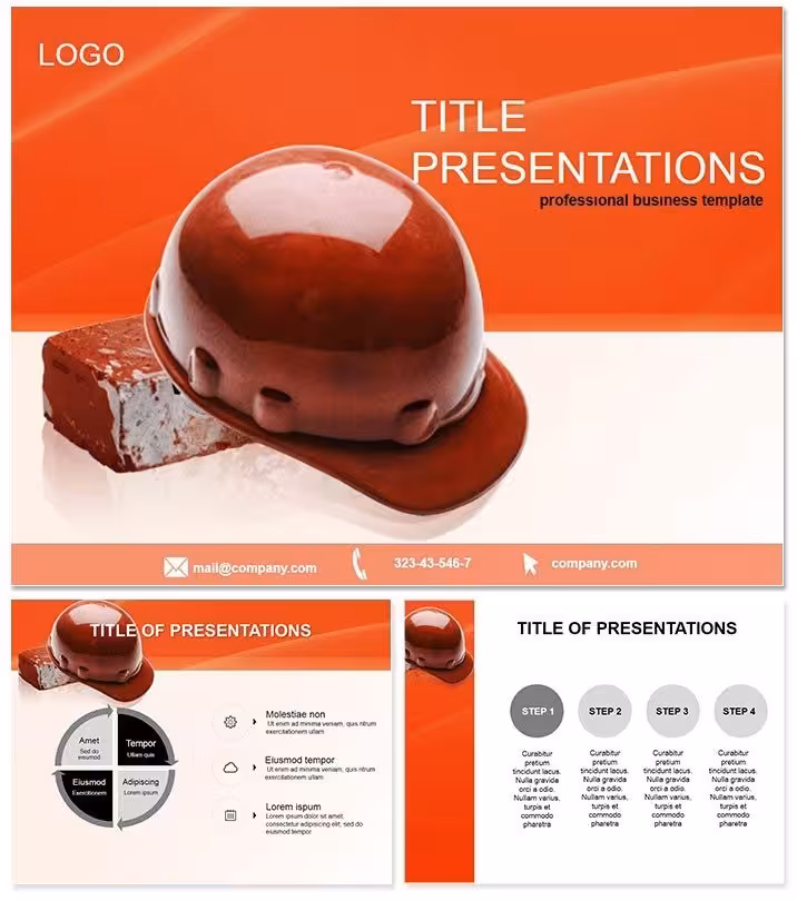 Helmet Builder PowerPoint Template