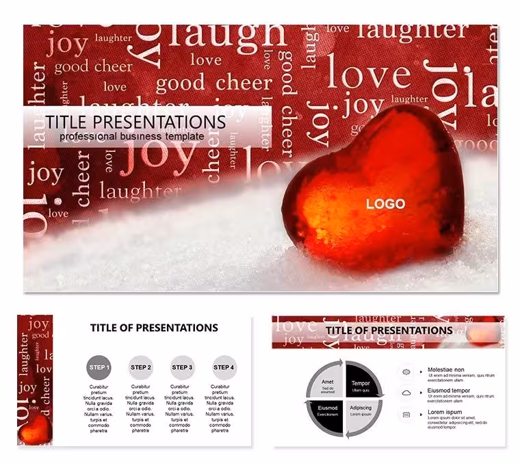 Great Love Keynote Template: Weaving Emotional Threads