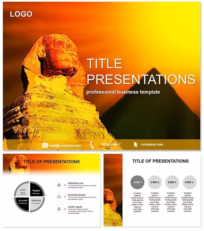 Mysteries of Egypt PowerPoint Template: Decode Ancient Enigmas