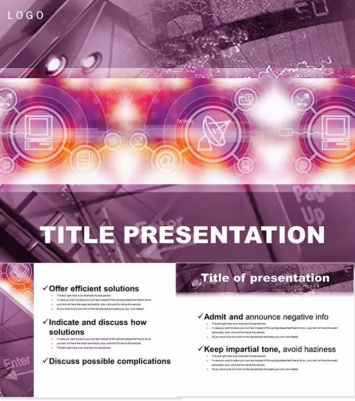 Communication System Keynote Template