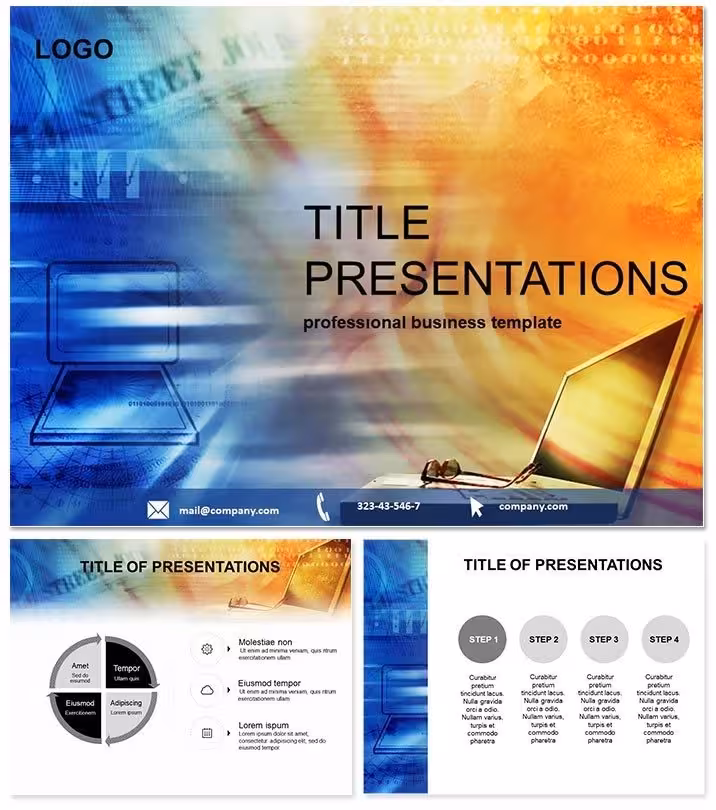 Networking Essentials PowerPoint Template