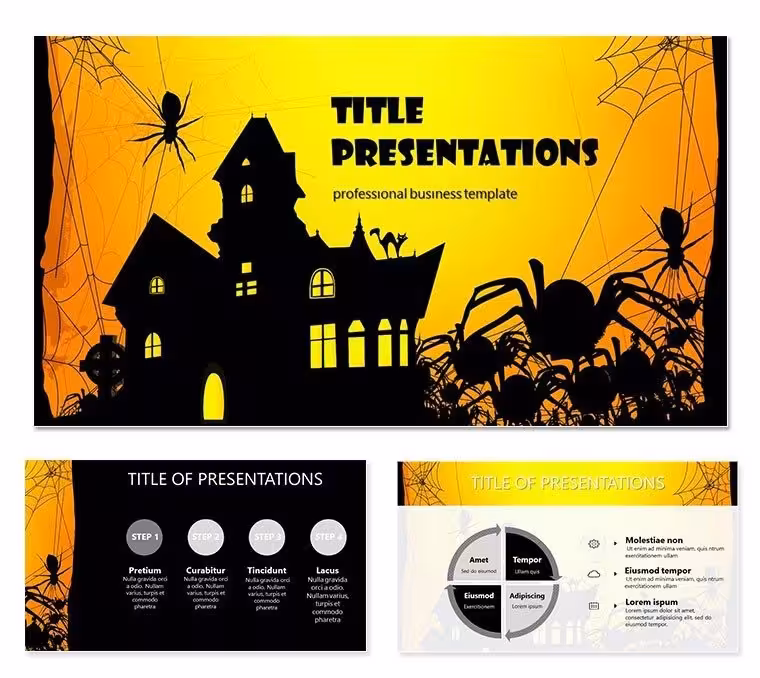 Bloodthirsty Monsters Keynote Template: Halloween Presentation